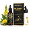 NestiaCare Mullein Drops for Lungs | Lung Cleanse | 1200mg | 2 Fl Oz view 1