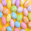 Pastel Decorated Easter Egg Pattern On Edible Image Chocolate Transfer Sheet. Apply To Your Custom Chocolate Treats view 1