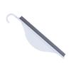 FESTFENDS Silicone Glass Squeegee Window Wiper with Soft Blade for Bathroom and Car Windshield Cleaning White Handheld Glass Cleaning Tool view 1