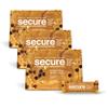 ANDREW LESSMAN Secure Bars 40g - Peanut Butter Chocolate Chip - High Protein & Fiber Snack - 36 Bars - Non-GMO, Gluten-Free, No Artificial Flavors, Vegan, Low Calorie Meal Replacement view 1