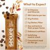 ANDREW LESSMAN Secure Bars 40g - Peanut Butter Chocolate Chip - High Protein & Fiber Snack - 36 Bars - Non-GMO, Gluten-Free, No Artificial Flavors, Vegan, Low Calorie Meal Replacement view 4