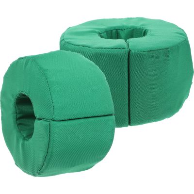 ibasenice Waterproof Sponge Hand and Foot Support Cushion M Size 2pcs, Leg Rest Cushion and Ankle Elevator Pillow for Side Sleeping and Pressure Relief