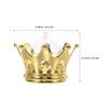 Abaodam 36pcs Princess Tiara Candy Boxes Plastic Wedding Favor Candy Holders Gold Tone Celebration Treat Containers for Birthday and Wedding Events view 2