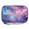 DJYQBFA Weekly Pill Organizer Travel Size Bag with Removable 7 Day Pill Box Portable Vitamin Case Purse with Zipper,Galaxy Nebula Universe view 1