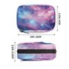 DJYQBFA Weekly Pill Organizer Travel Size Bag with Removable 7 Day Pill Box Portable Vitamin Case Purse with Zipper,Galaxy Nebula Universe view 2