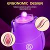 2026 Newly Portable Vibrating Massager -Clitioral Sucker Relaxes Muscles Viboators Toy 10 Modes Couples - for Body and Back Foot Silent Personal for Sports Massage Adult Tools Relaxation XJH-Purple29 view 4
