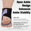 2Pcs Ankle Brace Compression Support Stabilizer,Lace-Up Sports Basketball Sprain Recovery Men Women Adjustable Foot Ankle Orthopedic Grade Tendonitis Protection (Purple) view 4