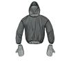 Alianm Mosquito Suits For Adult Mesh Hooded Bug Jacket Suit, Anti Mosquito Net, Mitt Mesh Clothes, Carry Pouch(S-M) view 1