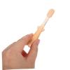 GLSTOY Tongue Cleaner and Silicone Toothbrush 3pcs for Newborn Oral Care, Soft Toothbrush Set with Tongue Scraper for Gentle Oral Cleaning view 4