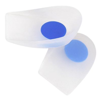 Alasum Silicone Heel Cushions for Women, XL Size 43-46, Soft Thickened Gel Heel Inserts, Breathable Shoe Pads for Sports and Everyday Wear