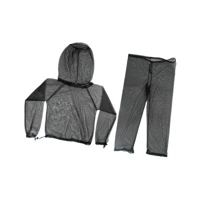 Alianm Mosquito Suits For Adult Mosquito Netting Suit Breathable Body Protection for Adults Men Women Summer(Black M L)