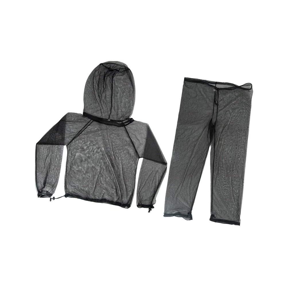 Alianm Mosquito Suits For Adult Mosquito Netting Suit Breathable Body Protection for Adults Men Women Summer(Black M L)