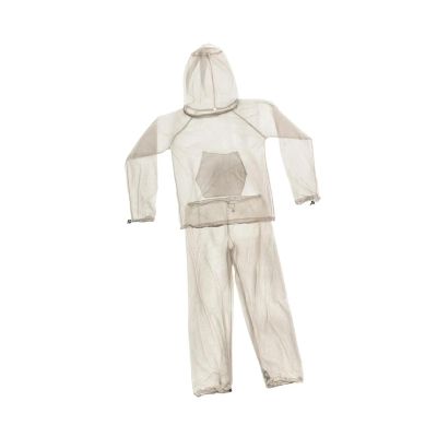 Alianm Mosquito Suits For Adult Mosquito Netting Suit Breathable Body Protection for Adults Men Women Summer(Khaki M L)