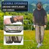 Mosquito Suits For Adult Mosquito Suit - Net Bug Pants & Jacket With Hood - Mesh Bug Suit For Outdoor Protection From Bugs, Flies, Gnats, No-See-Ums view 3