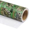 WRAPAHOLIC 30 Inch Dinosaur Wrapping Paper Roll - 30 Inch x 33 Feet - Roaring T-Rex Dinosaur Birthday Wrapping Paper, Perfect for Kids Boys Birthday, Dino Party, Baby Shower view 2
