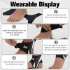 2-Pack Adjustable Ankle Brace, Lace Up Ankle Stabilizer with Support Straps, Compression Sleeve for Plantar Fasciitis, Tendonitis, Sprain Support, Suitable for Men & Women (Green) view 4