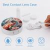 Dragon Contact Lens Case with Mirror Portable Cute Eye Contact Lens Box Travel Kit view 3