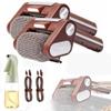 Cordless Rechargeable BBQ Grill Cleaner - 350 RPM Electric Tool with 304 Stainless Steel Power Roller, No Tangles, No Preheating, Effortless Cleaning Solution for Grilling Enthusiasts