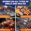 Cordless Rechargeable BBQ Grill Cleaner - 350 RPM Electric Tool with 304 Stainless Steel Power Roller, No Tangles, No Preheating, Effortless Cleaning Solution for Grilling Enthusiasts view 4