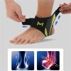 2026 New 2-Pack Bidirectional Compression Ankle Brace For Men & Women,Adjustable Lace Up Ankles Sock,Orthopedic Compression Sleeve For Plantar Fasciitis Relief,Tendonitis,Sprained (4pcsGreen) view 3