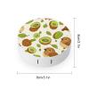 Birds And Kiwi Fruits Contact Lens Case with Mirror Portable Cute Eye Contact Lens Box Travel Kit view 2