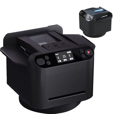2-in-1 Automatic Card Shuffler & Dealer for 1-8 Players, 180/360 Rotating Poker Machine with Built-in Cards & 4 Remotes, Ultra Quiet Game Accessory