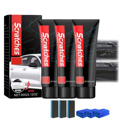 Glass Stovetop Scratch Repair Kit, Glass Cooktop Scratch Remover, Stovetop cratch Remover, Polishing Wax For lass Ceramic Cooktop, Heavy Duty Cleaner and Polish, Car Scratches Removers (3pcs)
