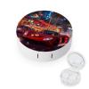 Red Sports-Car Contact Lens Case with Mirror Portable Cute Eye Contact Lens Box Travel Kit view 1