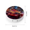 Red Sports-Car Contact Lens Case with Mirror Portable Cute Eye Contact Lens Box Travel Kit view 2