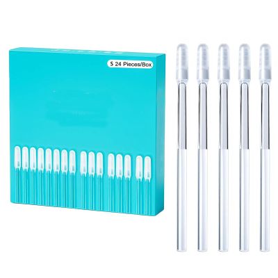 24pcs Sticky Ear Pick, Reusable Earwax Removal Tools, Ear Cleaning Tool with Washable Soft Tip for Kids Adults