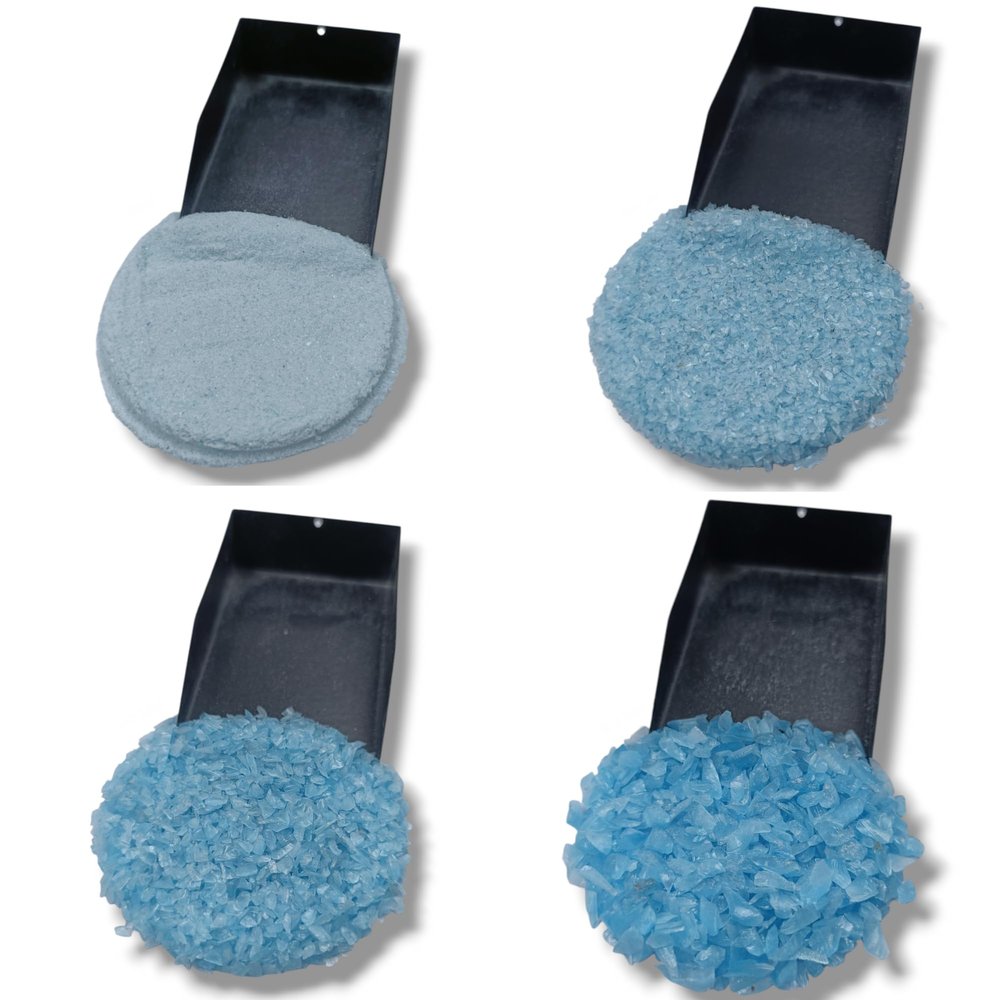 Crushed Blue Monalisa Gemstone Powder All Size Stone Powder Hydro Quartz Perfect For Woodworking Inlay Resin Inlay Massage Powder (Dust Powder, 200 Gram (7.05 OZ))