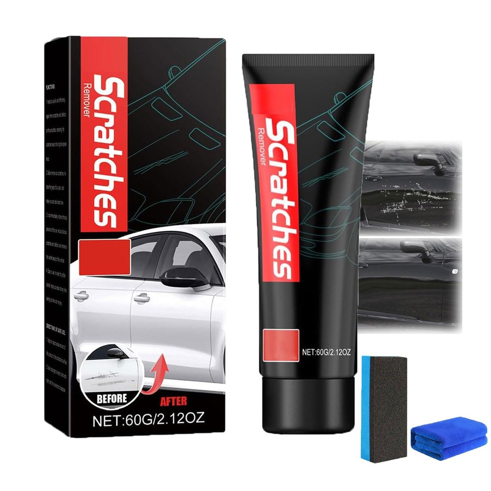 Glass Stovetop Scratch Repair Kit, Glass Cooktop Scratch Remover, Stovetop cratch Remover, Polishing Wax For lass Ceramic Cooktop, Heavy Duty Cleaner and Polish, Car Scratches Removers (1pcs)