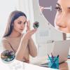 Wave Dinosaur Cat Contact Lens Case with Mirror Portable Cute Eye Contact Lens Box Travel Kit view 4