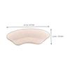 GLSTOY 2 Pairs Anti-wear Heel Pads High Heel Shoe Cushions Breathable Sponge Soft Comfortable Non-Slip Inserts for Womens Foot Care Random Color view 2