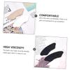 GLSTOY 2 Pairs Anti-wear Heel Pads High Heel Shoe Cushions Breathable Sponge Soft Comfortable Non-Slip Inserts for Womens Foot Care Random Color view 3