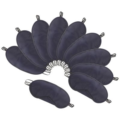 Abaodam Sleep Mask 20pcs Set Breathable Polyester Eye Covers Light Blocking Travel Sleep Masks for Youth Comfortable