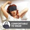Abaodam Sleep Mask 20pcs Set Breathable Polyester Eye Covers Light Blocking Travel Sleep Masks for Youth Comfortable view 4