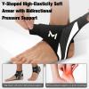 2 Pack Ankle Brace Compression Support Stabilizer for Men Women, Adjustable Lace up Ankles Sock,Basketball Ankle with Straps for Breathable Support for Sports Training and Daily Activity (Gray) view 4