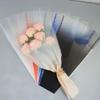 50 Pcs Flower Bags for Bouquets, Clear Flower Sleeves Wrapping Bags, Plastic Rose Packaging Flower Bouquet Wrapping Bags for Valentine's Day Wedding Florist Supplies view 3