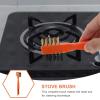 INOOMP Multipurpose Kitchen Cooktop Cleaning Brush with Copper Wire Bristles Stove Brush for Deep Grease Removal Household Cleaning Tool view 3