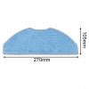 10-Pack Microfiber Mop Cloths for Tapo RVA300, RV10, RV10 Plus, RV30, RV30 Plus Robot Vacuum Cleaners, Washable Replacement Pads for Pet Hair and Hard Floors, Blue view 3