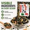 Dried Wakame Miso Soup Topping Mix - 2.12oz / 60g Japanese-Style Seaweed Garnish with Carrot, Green Onion & Small Dried Shrimp, Instant Add-In for Miso Soup, Ramen, Udon & Rice Porridge view 3