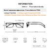 HOOBAY Reading Glasses Men Women, HD Resin Lenses Scratch-Resistant Quality Readers TR90 Frame and Spring Hinges (Sand Grey, 2, x) view 2