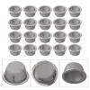 20 Pieces Pipe Screens, 1/2 Inch Stainless Steel Bowl Screens Filters, 0.5 Inch Mesh Bowl Mini Metal Clean Screen Filters, Pipe Screen Filter view 4