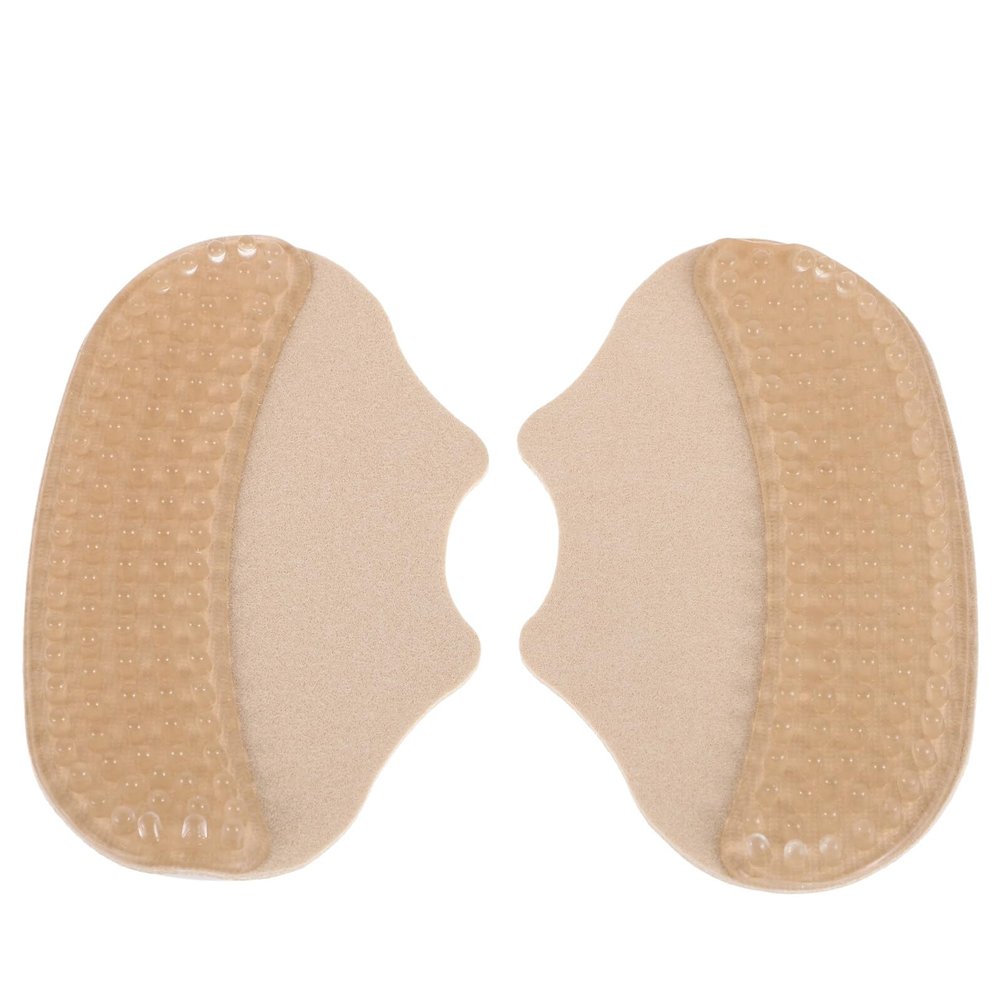 Alasum Self-Adhesive Skin Tone Heel Pads for High Heels Cuttable Soft Cushions Inserts for Womens Shoe Protection and Anti-Slip Support
