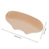 Alasum Self-Adhesive Skin Tone Heel Pads for High Heels Cuttable Soft Cushions Inserts for Womens Shoe Protection and Anti-Slip Support view 2