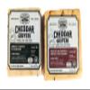 Cheddar and Gruyere Smoked Cracked Peppercorn and Roasted Red Pepper & Cracked Peppercorn Cheese Blend, Gourmet Artisan Cheese Variety Pack, Bold & Savory Flavors - 8 oz Each view 1