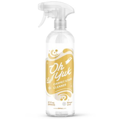 Oh Yuk Probiotic Carpet Stain Cleaner, Rug & Upholstery Spray, Ginger Lime