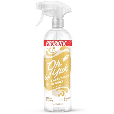 Oh Yuk Probiotic Carpet Stain Cleaner, Rug & Upholstery Spray, Unscented