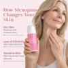 Kissbea Bioidentical Estrogen Cream for Women with E3 - Menopause Skin Support Body Moisturizer with B5, Wild Yam, Vitamin C & CoQ10 - Up to 100 Pumps Supply view 2